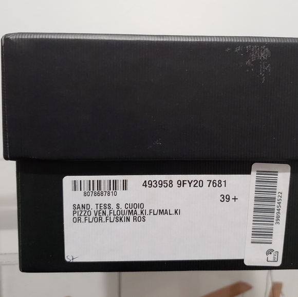 Orange Gucci Princetown Lace Mule Shoes 39.5 - Picture 14 of 14